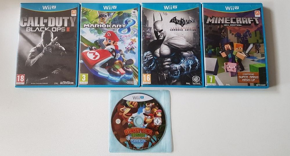 Jeux Nintendo Wii U Consoles et jeux vidos