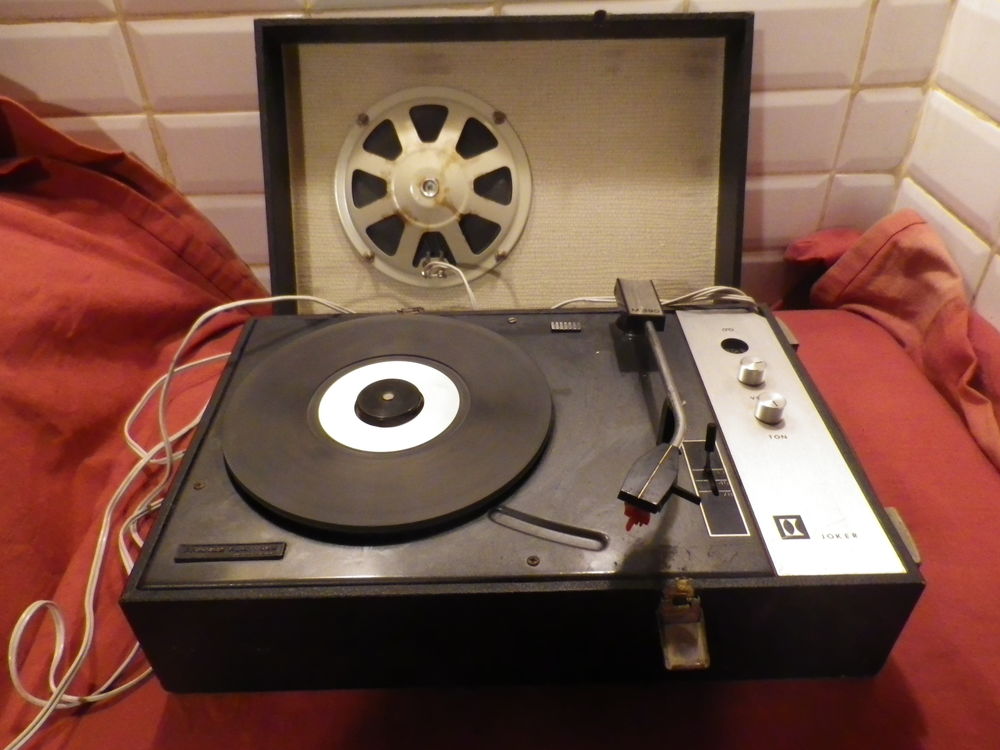 Platine vinyle &eacute;lectrophone vintage ancien France Platines M Audio et hifi