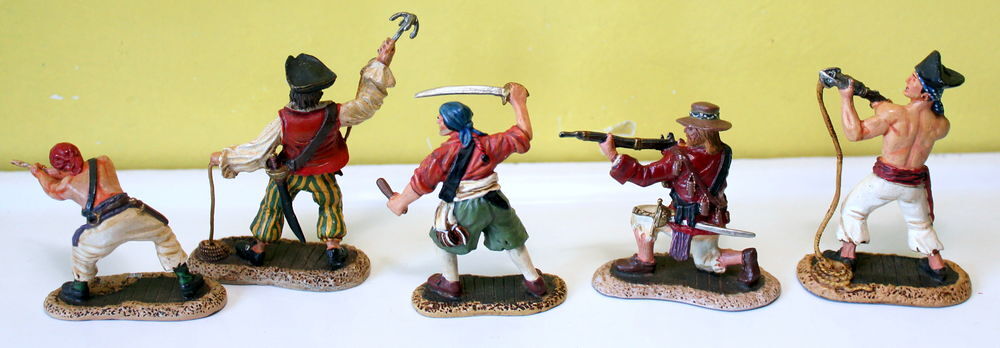 Cont&eacute; Collectibles 54mm metal s&eacute;rie pirates 1 Jeux / jouets