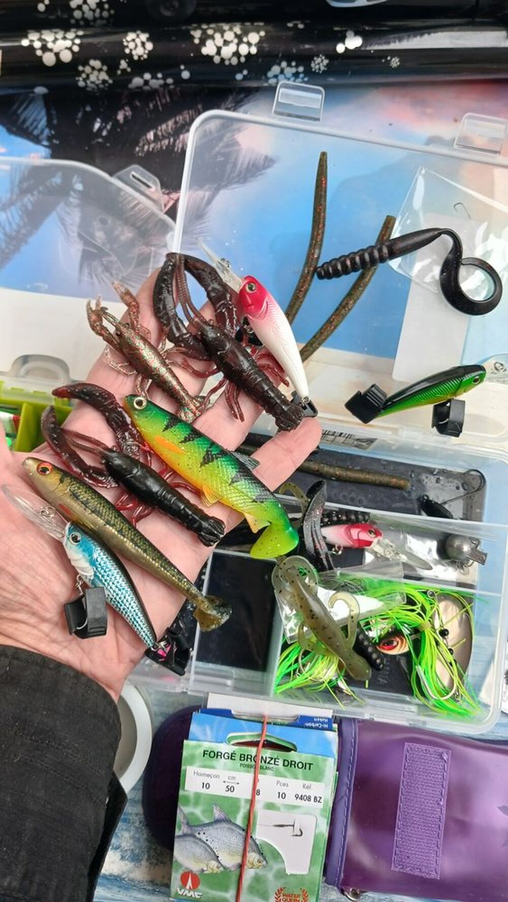 Enorme mat&eacute;riel de p&ecirc;che Sports