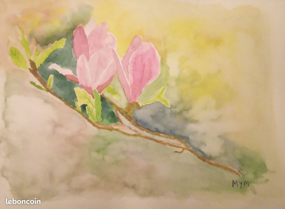 AQUARELLE FLEURS Décoration