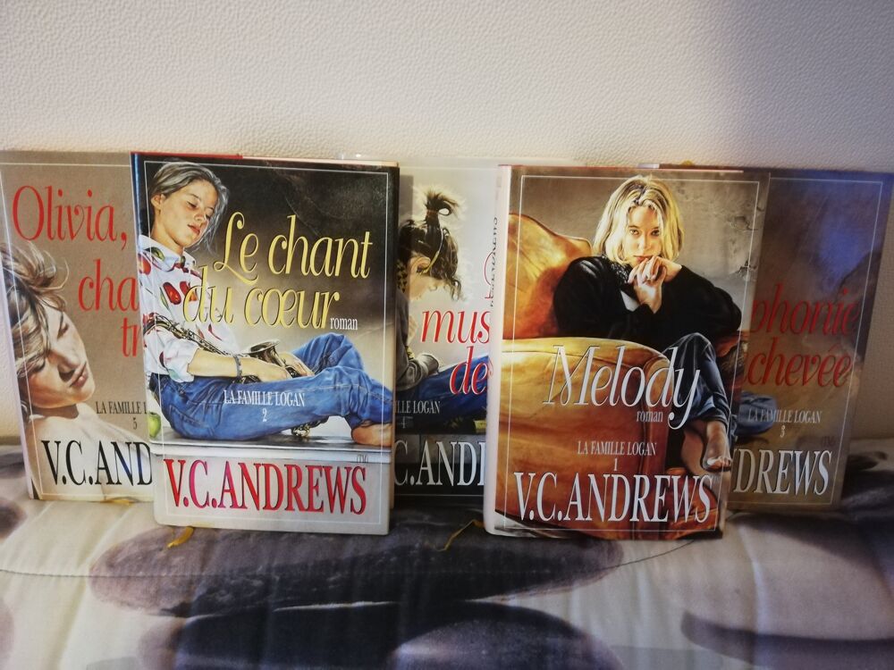 Virginia C.Andrews 5 Tomes ''La famille Logan'' Livres et BD