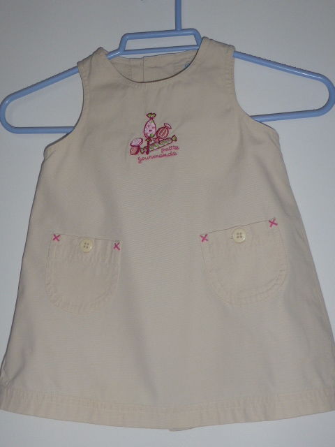 Sergent Major robe été beige 6 mois 7 Rueil-Malmaison (92)
