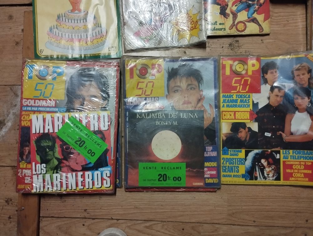 Lot de BD des ann&eacute;es 79/80 