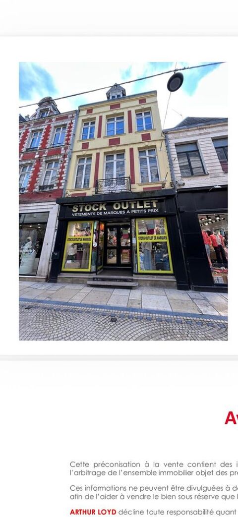 Local commercial  480000 62000 Arras