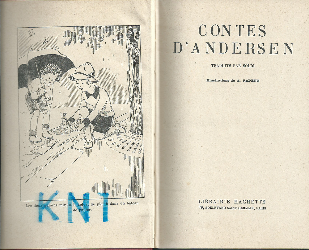 livre Contes d'andersen 1951 Livres et BD