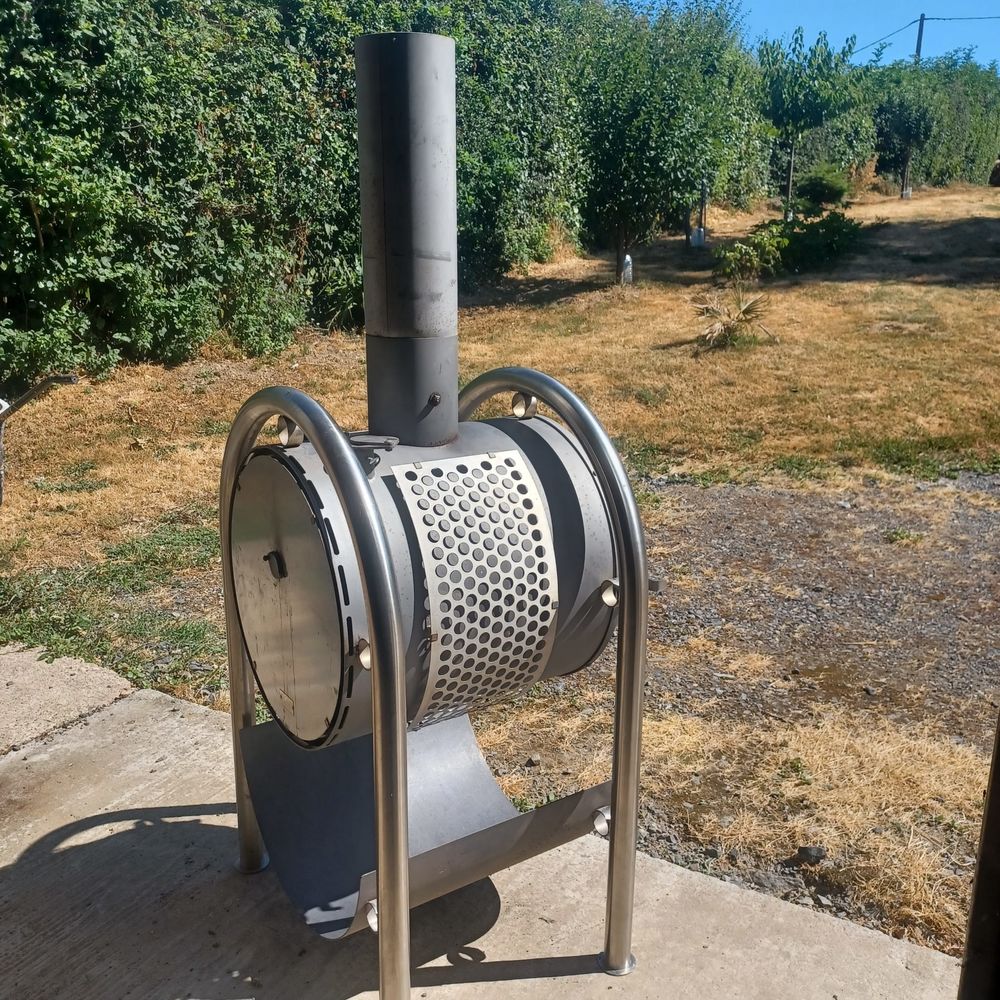 Poele &agrave; bois France turbo original Bricolage