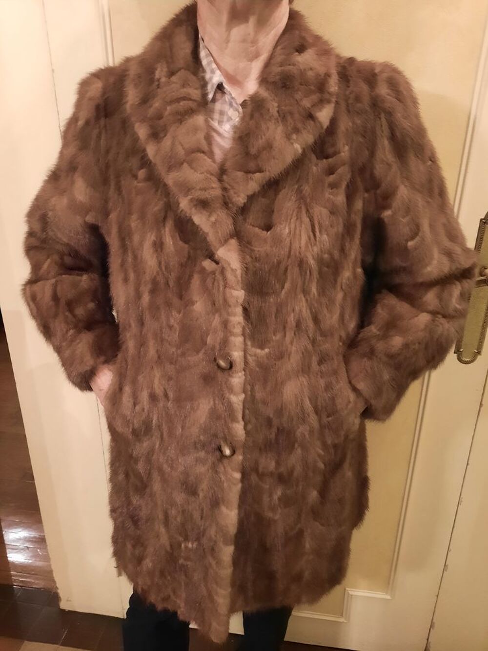 Manteau v&eacute;ritable VISON Vêtements