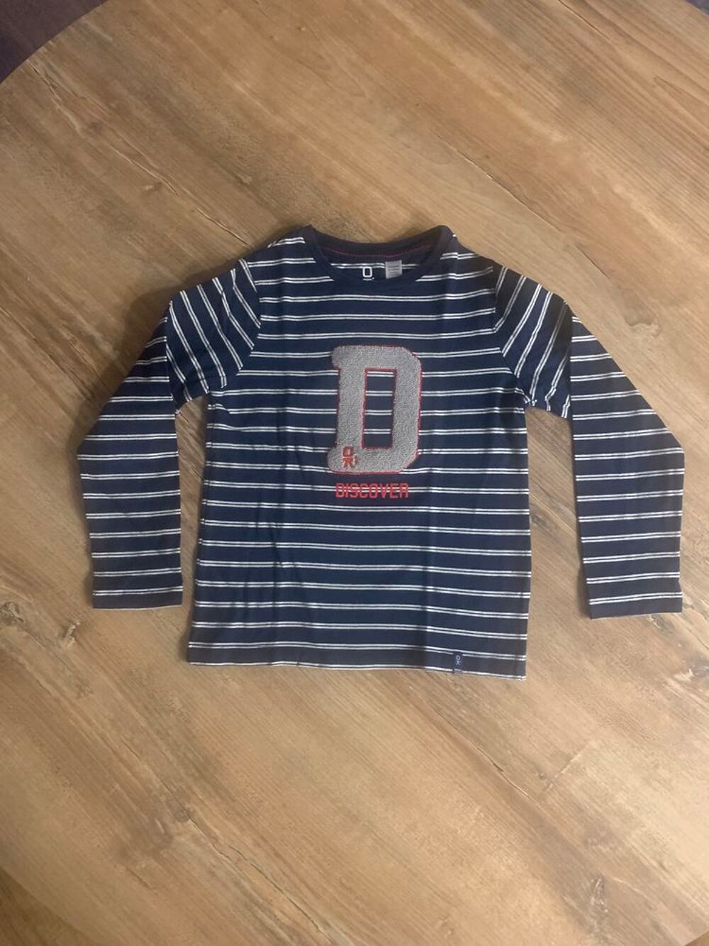 Tee shirt manches longues enfant gar&ccedil;on &acute;&acute; Okaidi &acute; V�tements enfants