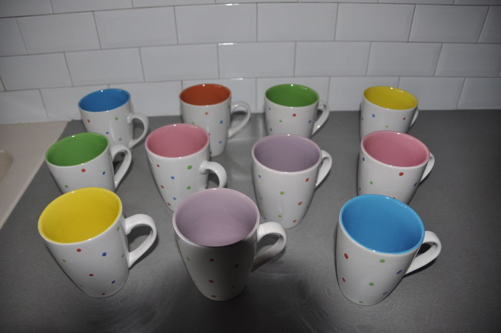 Mugs int&eacute;rieur color&eacute;s Cuisine