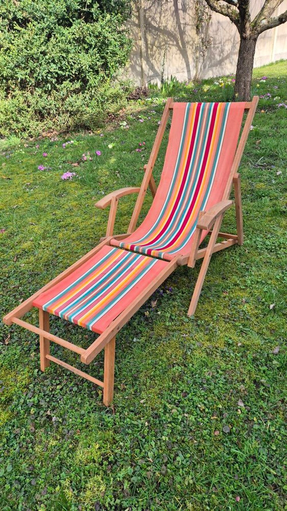 chaise longue vintage Jardin