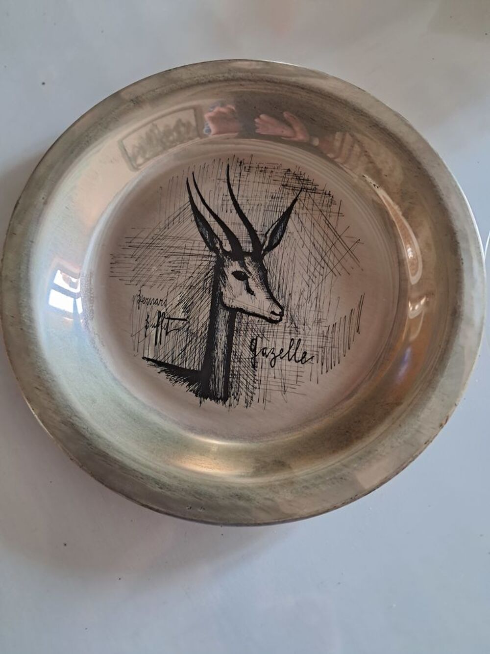 Assiette en argent Décoration