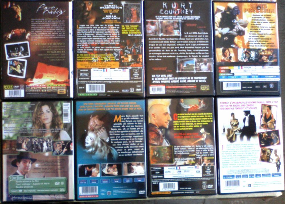 DVD BoneDaddy,CoeurAilleur,HeHotGame,IllicitDream,KurtCobain DVD et blu-ray