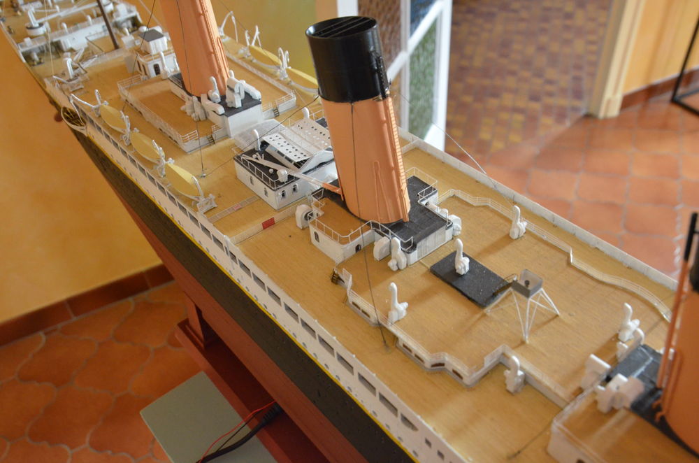 Maquette RMS Titanic Trumpeter au 1/200&egrave;me 