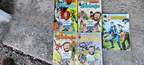  Lot 9 revues comics vintage : Strange et Mandrake Servas (01)