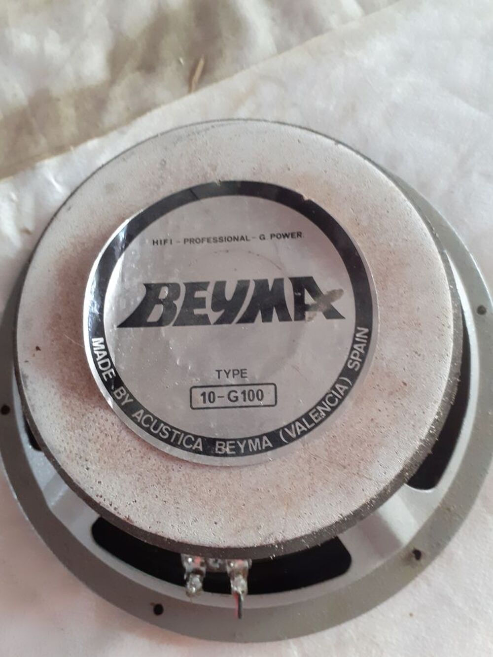 Boomer professionel diametre 27cm marque BEYMA Audio et hifi