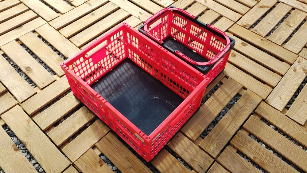 Caisses Pliables de Rangement &amp; Transport - Lot de 2 Bricolage