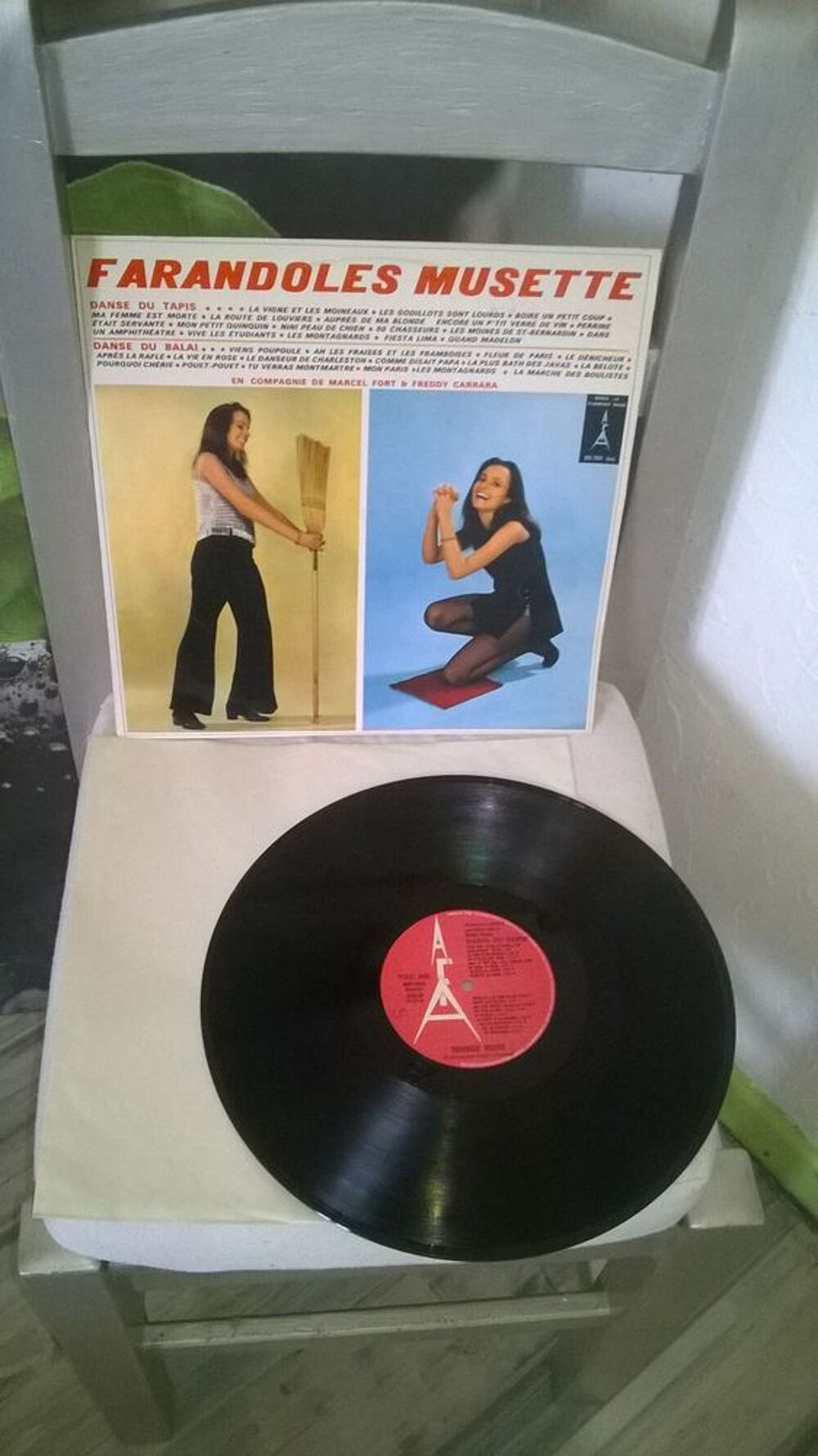 Vinyle Freddy Carrara, Marcel Fort
Farandoles Musette
Exce CD et vinyles