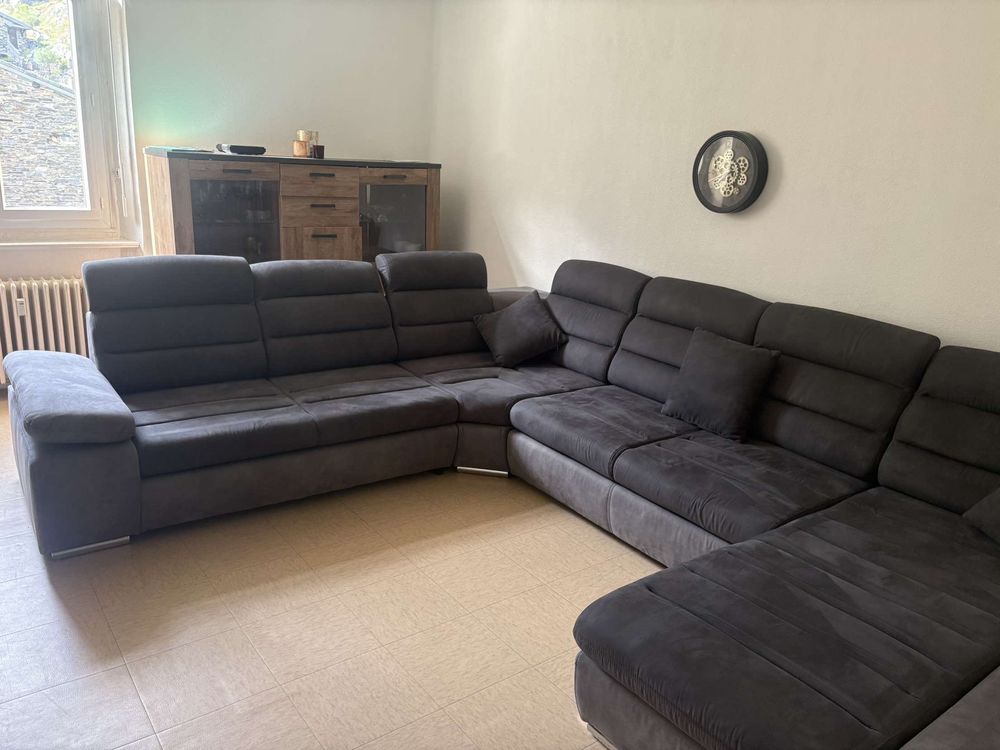 Canap&eacute; d'angle convertible avec coffre de rangement Meubles