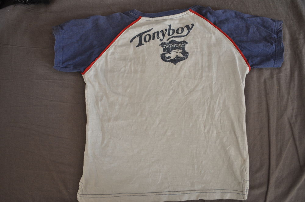 Tee-shirt manches courtes Tony Boy 8 ans Vtements enfants
