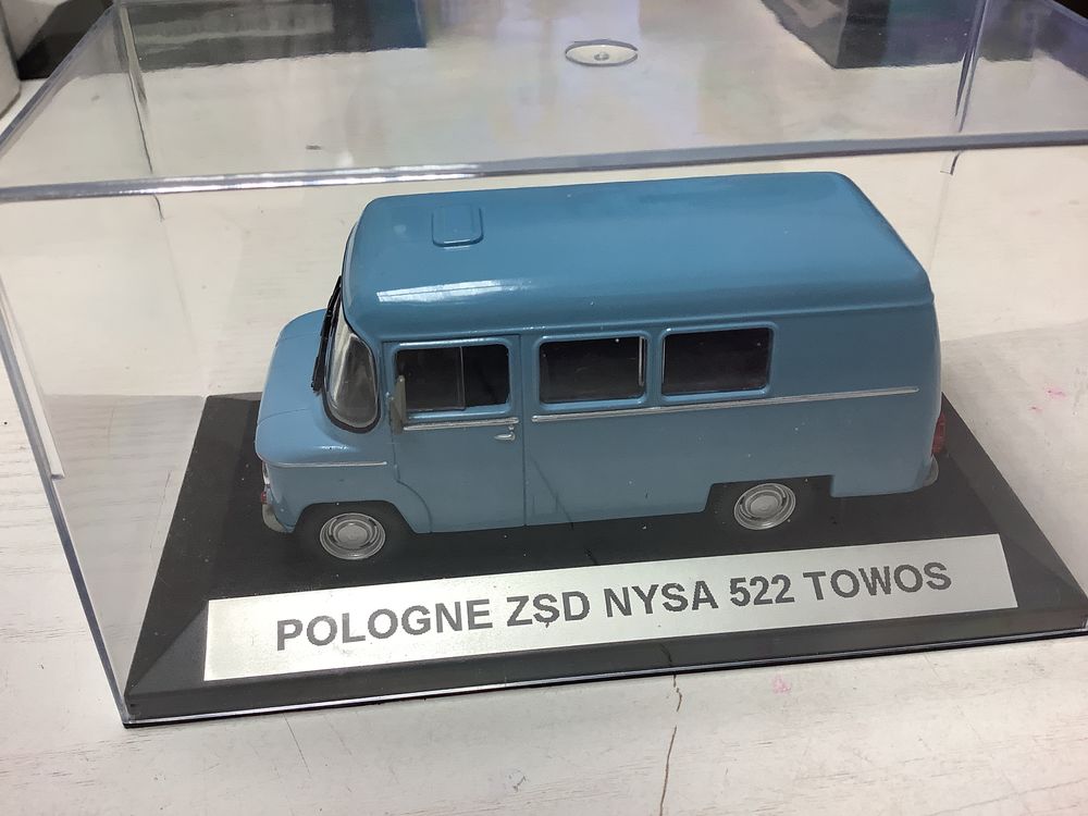 POLOGNE 1970 ZSD NYSA 522 1/43 voiture miniature. 