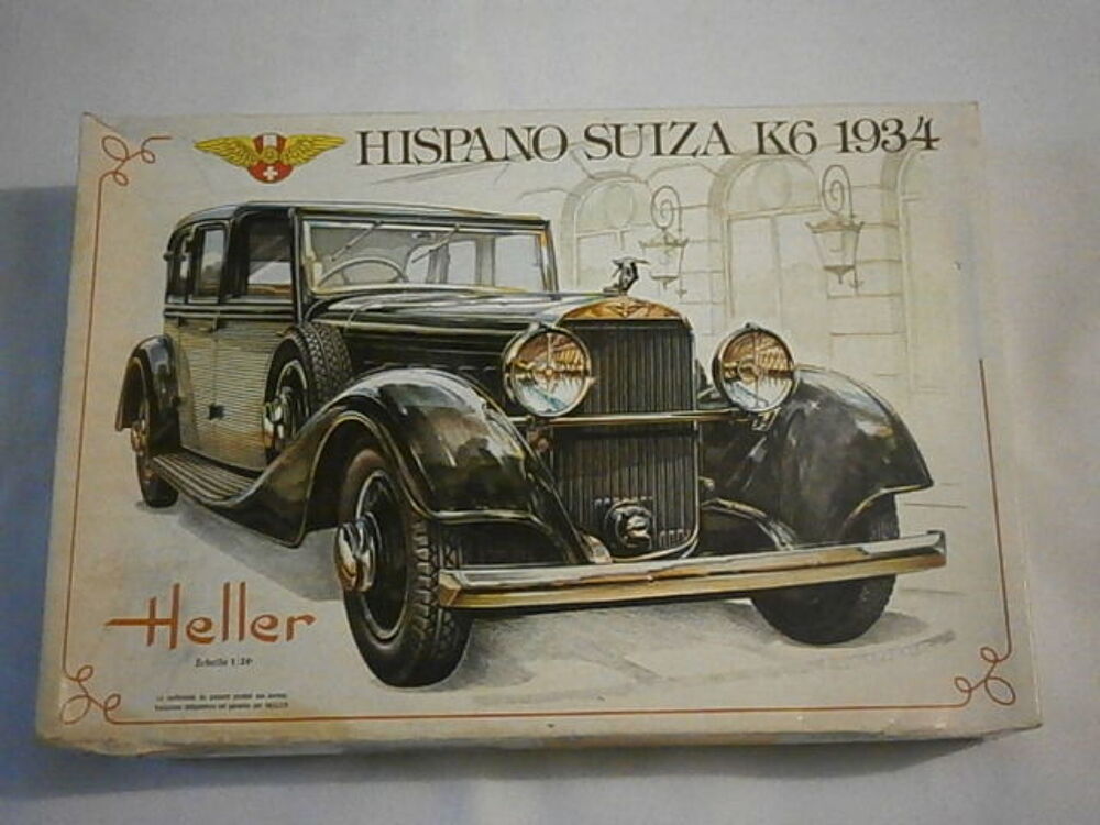 Maquette Hispano Suiza K6 1934 Heller Jeux / jouets