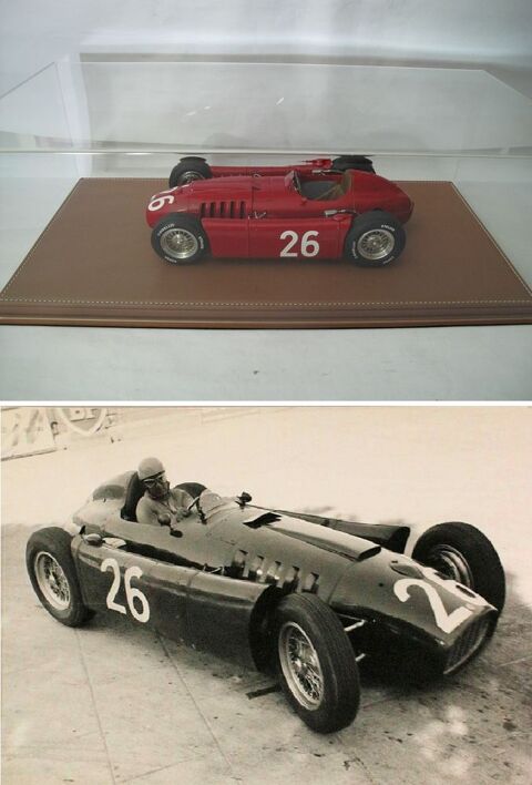 Ferrari Lancia D50 n°26 Monaco 1955 MG-Models 1/12 1500 Saint-Amand-les-Eaux (59)