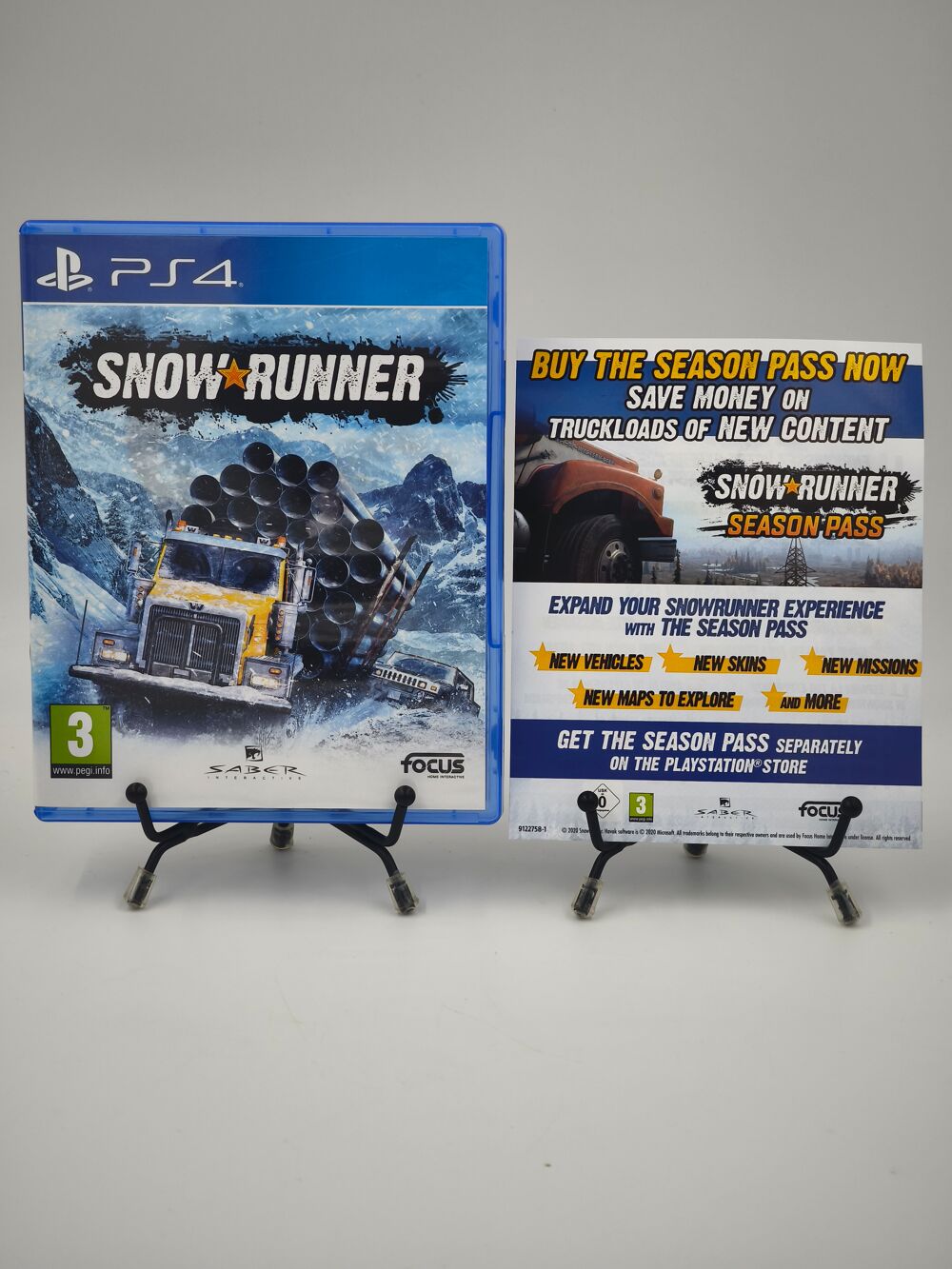 Jeu Playstation 4 Snow Runner en boite, complet Consoles et jeux vidéos