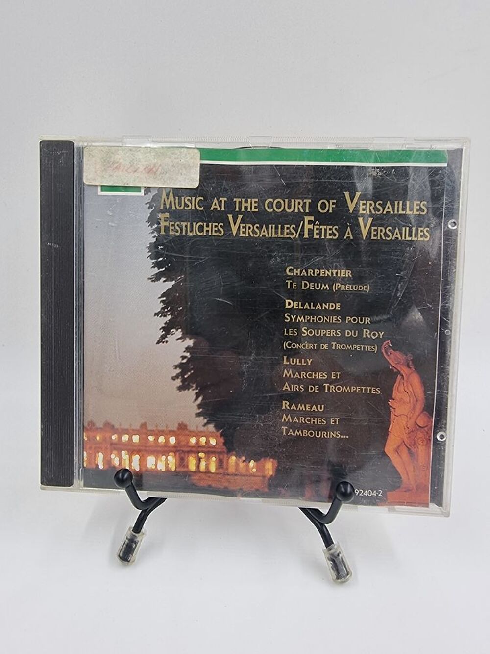CD de musique Music at the Court of Versailles avec boite CD et vinyles