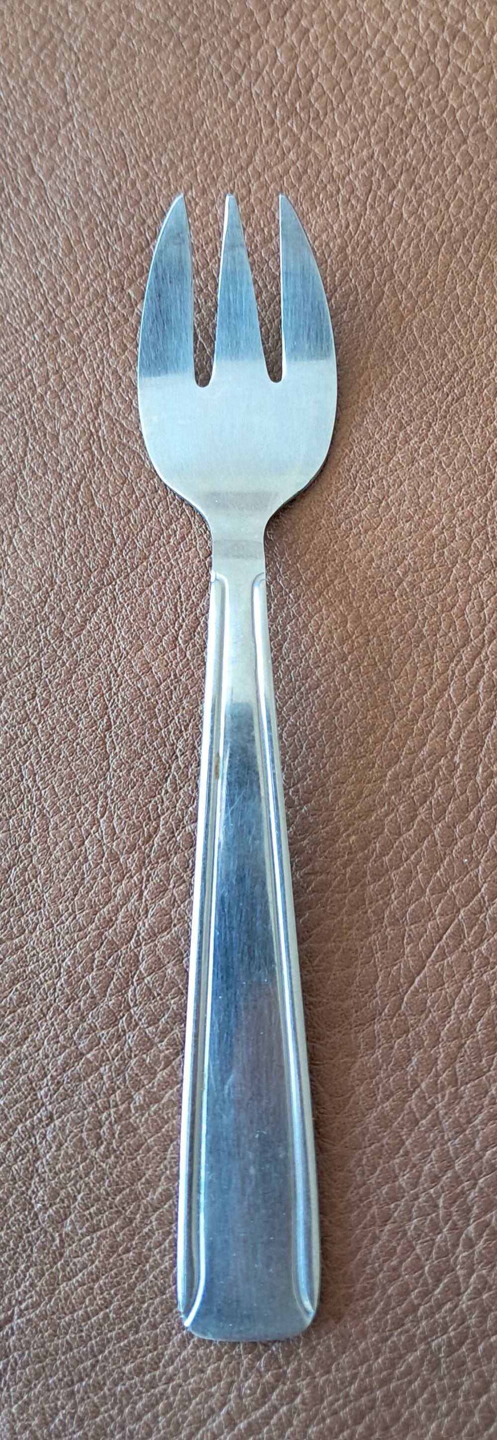 lot de 6 fourchette &agrave; dessert en inox 13,2x2,5 cm Cuisine