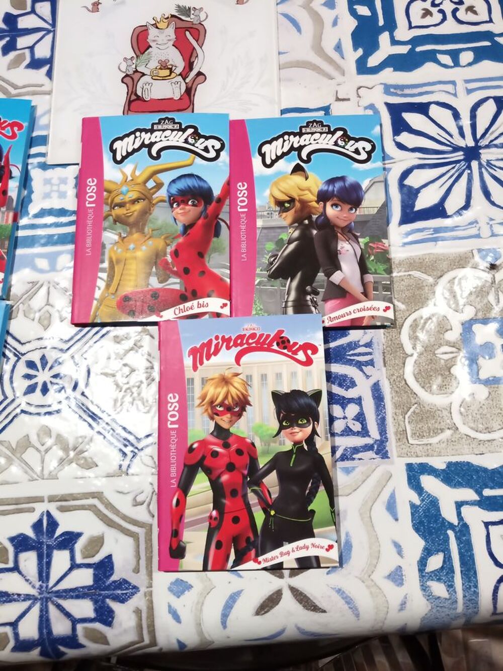 7 livres miraculous Livres et BD