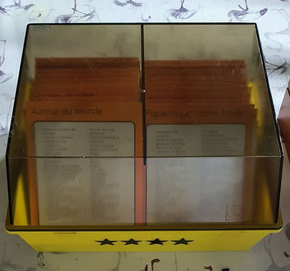 COFFRET FICHES RECETTES MINCEUR Cuisine