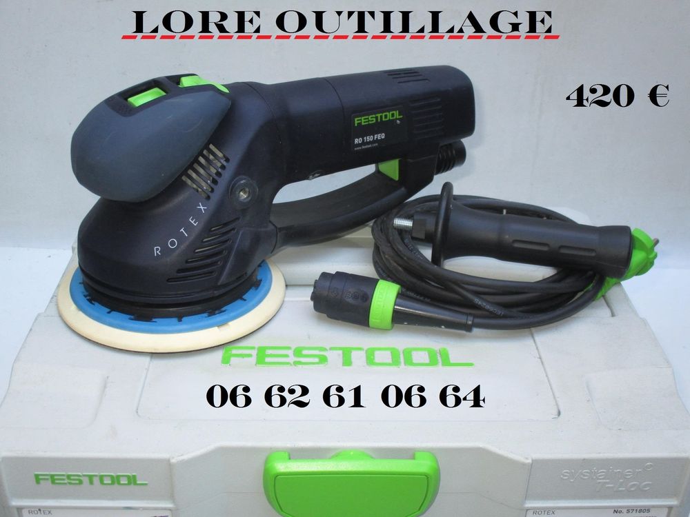 FESTOOL ROTEX RO 150 FEQ - Ponceuse excentrique Bricolage