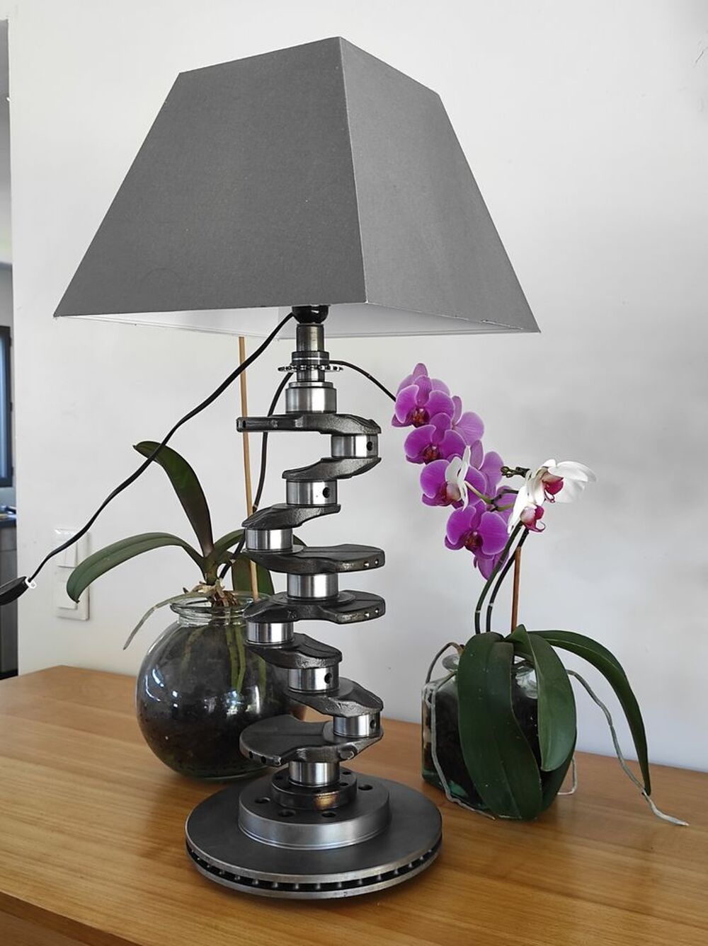 Lampe type industrielle Décoration