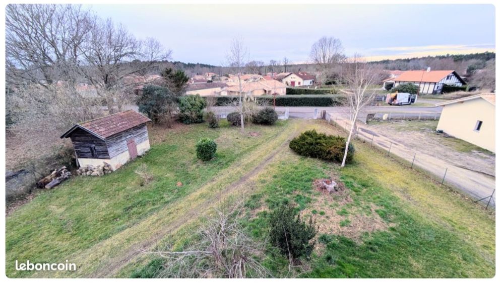 Vente Terrain Lot 3 terrains constructibles (3275m²) et maison Landaise Sainte-eulalie-en-born