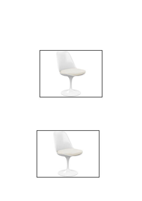 6 chaises tulipe Knoll 2700 Bouquet (30)