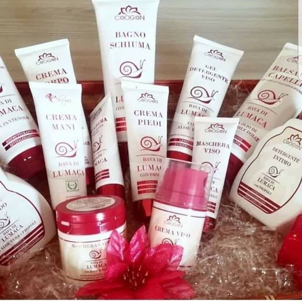 produits cosm&eacute;tiques la Gamme &agrave; base escargot %100 bio. Maroquinerie