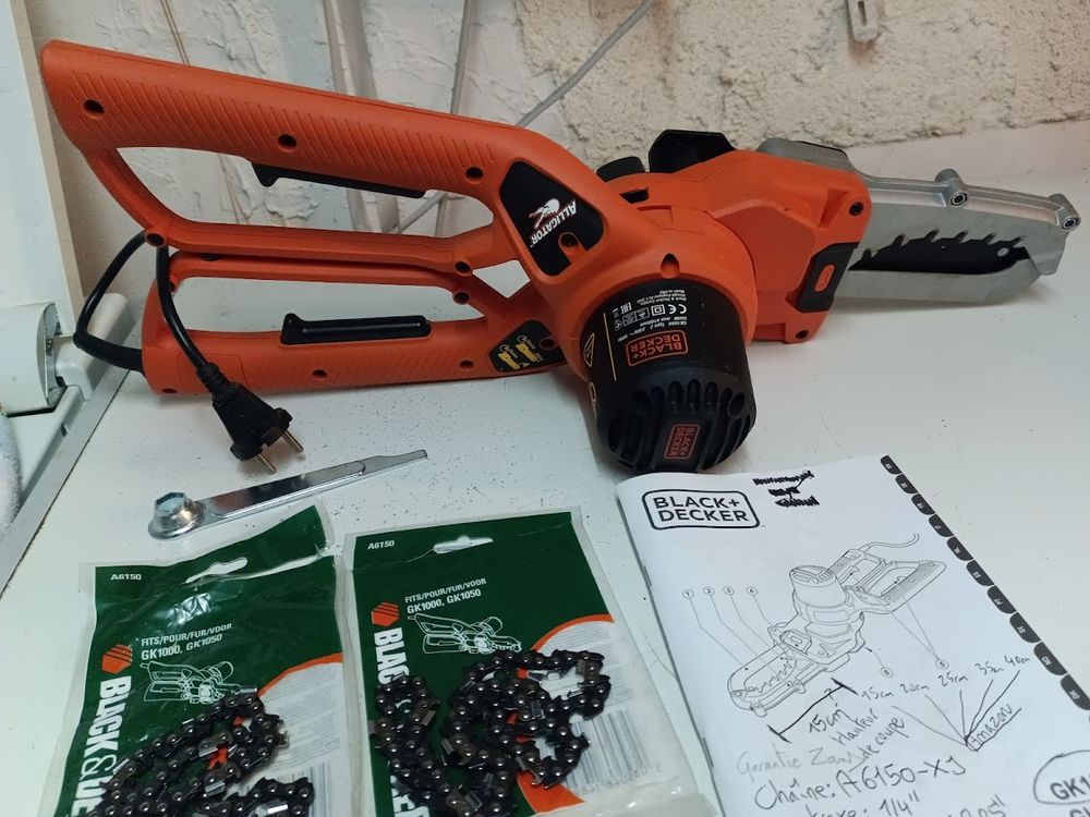 Black &amp; Decker GK1000 , Coupe-branches Alligator, 220 V Bricolage