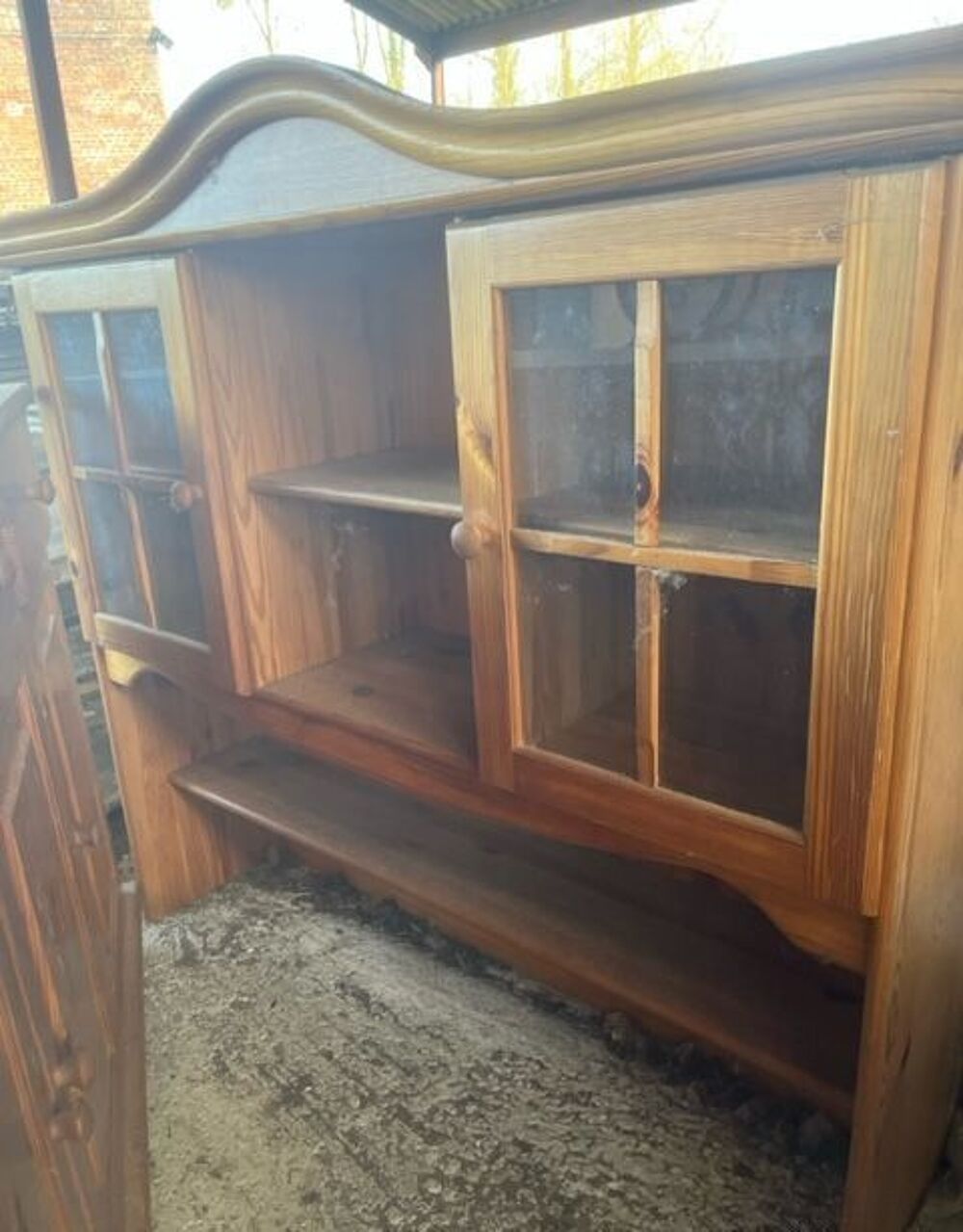 Vaisselier 2 corps en pin Meubles