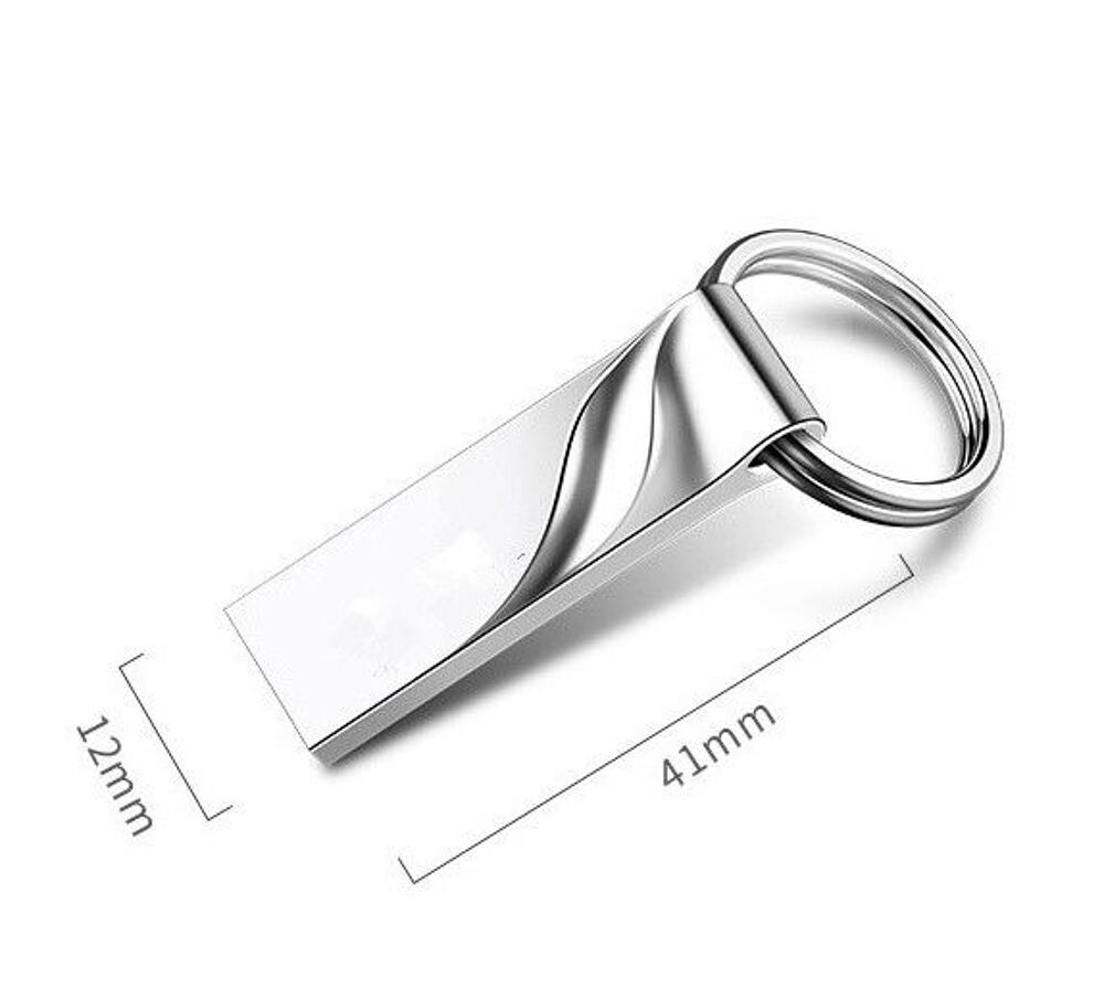Cl&eacute; usb 1 TO, m&eacute;tal argent&eacute;, neuve Matériel informatique