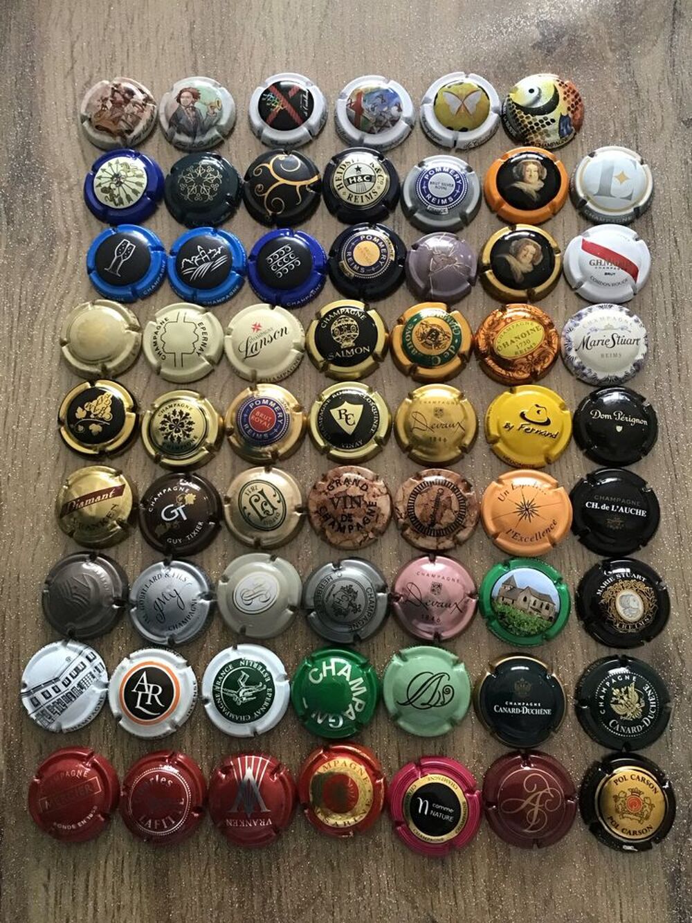 capsules de champagne 
