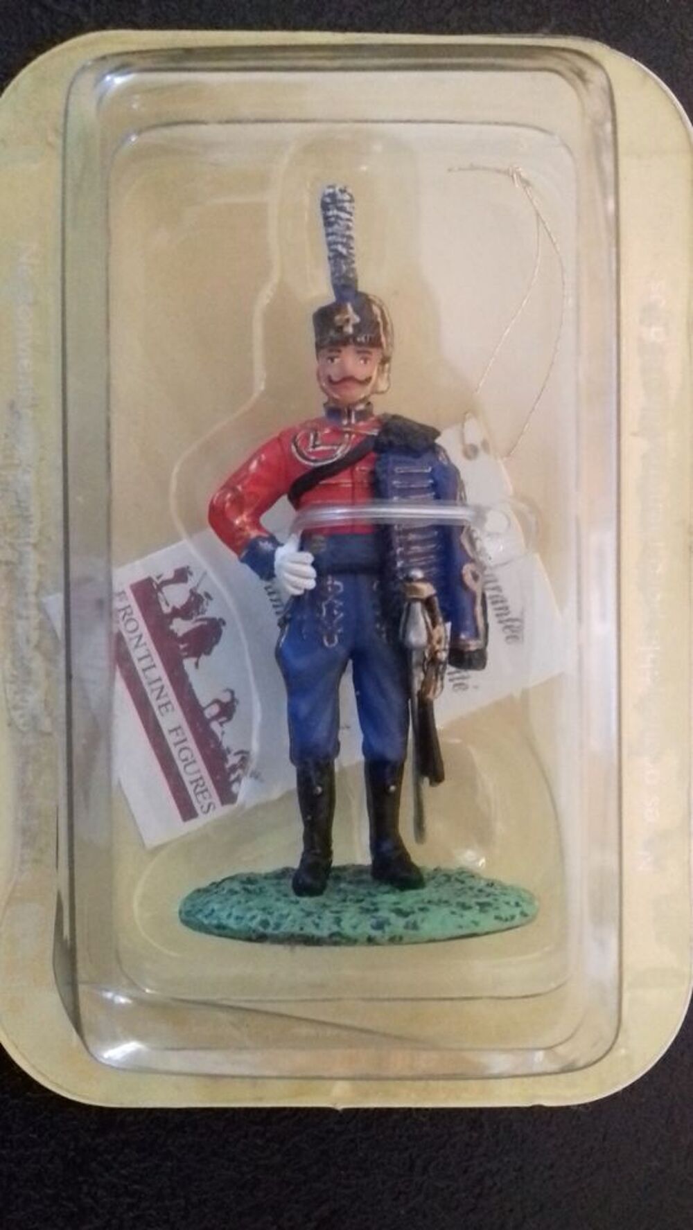 Soldat en plomb Hussard 1er Empire. 