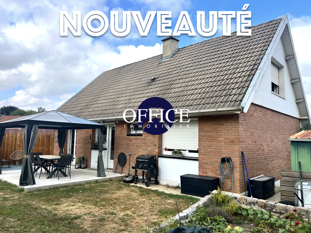 Vente Maison PROCHE LENS - SEMI PLAIN-PIED 4 CHAMBRES JARDIN SOUS-SOL COMPLET Lens