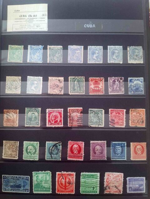 S�rie de timbres de collection de Cuba 50 Gap (05)