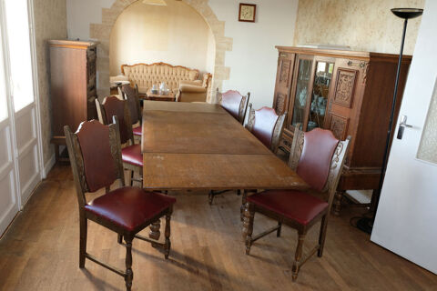 Vaisselier, bar,Table et 6 chaises fonctionnelles robustes,  0 Guilers (29)