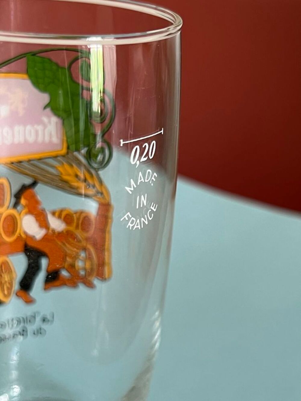 Verre ancien KRONENBOURG 
