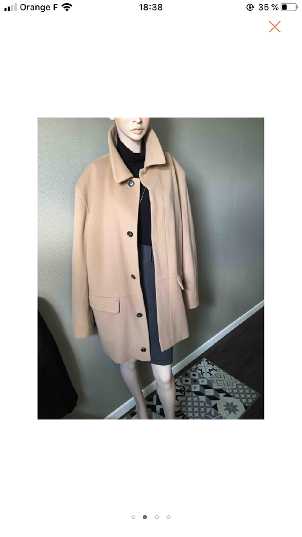 Manteau en cachemire V�tements