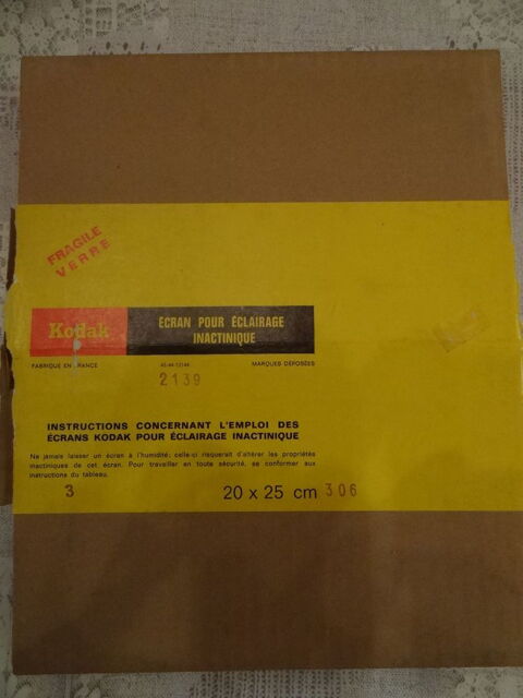 KODAK ECRAN POUR ECLAIRAGE INACTINIQUE 0 Pertuis (84)