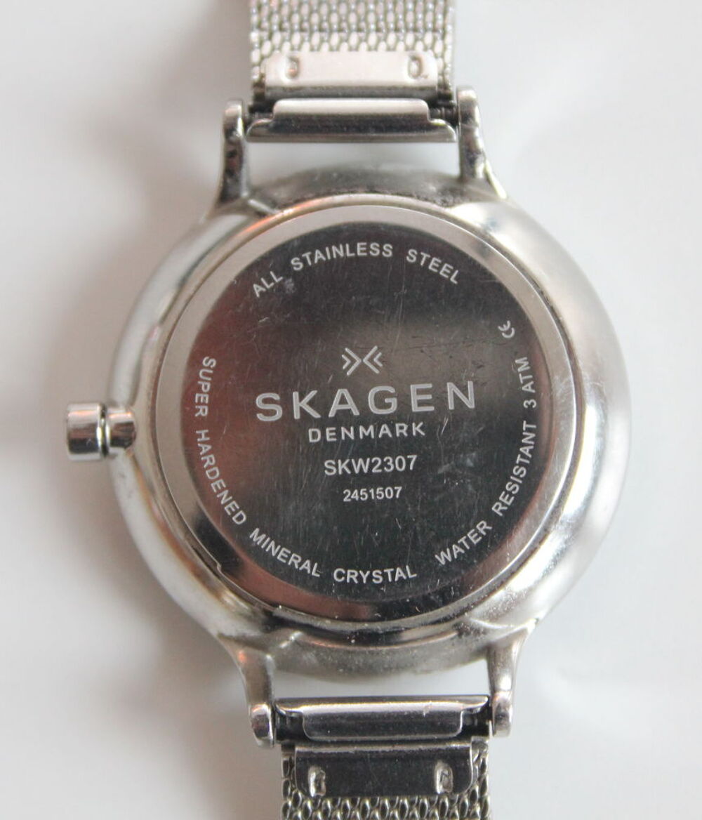 Montre femme Skagen Anita bleue Bijoux et montres
