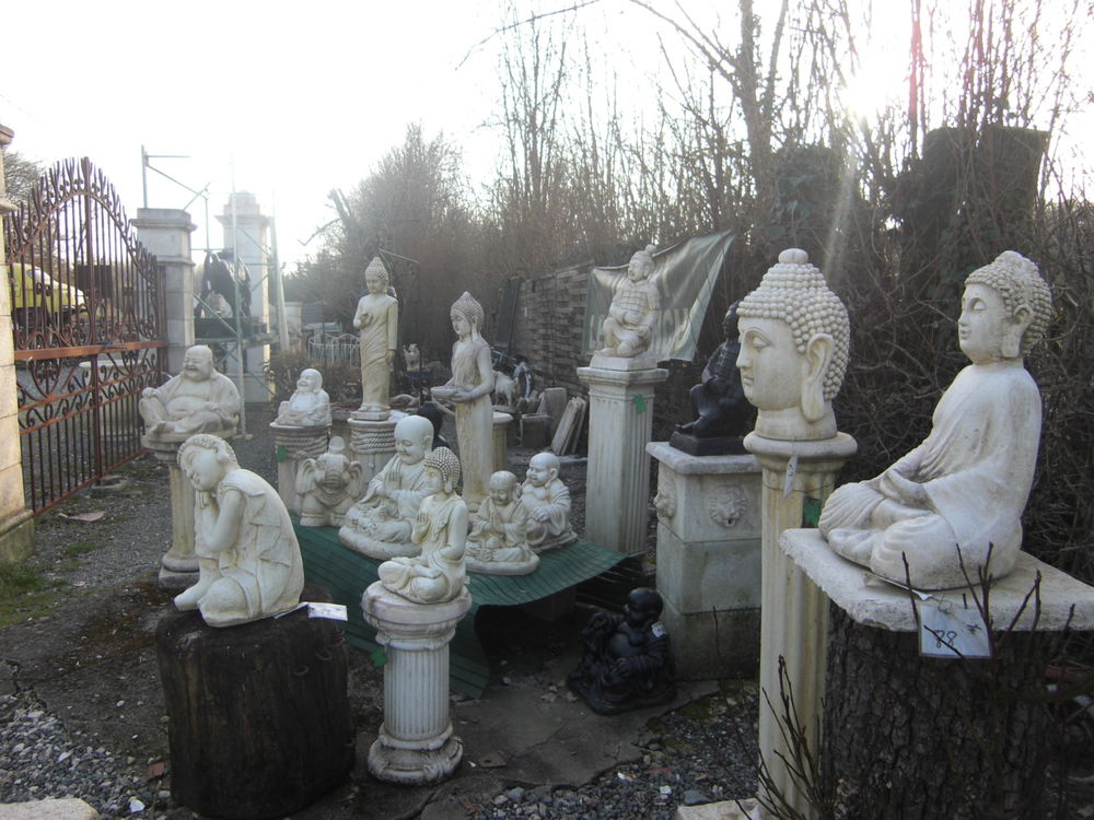 Statue en pierre, D&eacute;esse Hindou Décoration